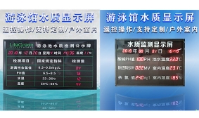上海泳池水温检测公示牌