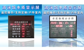 上海水质水温自检公示牌