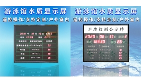 上海游泳池馆水质水温自检公示牌